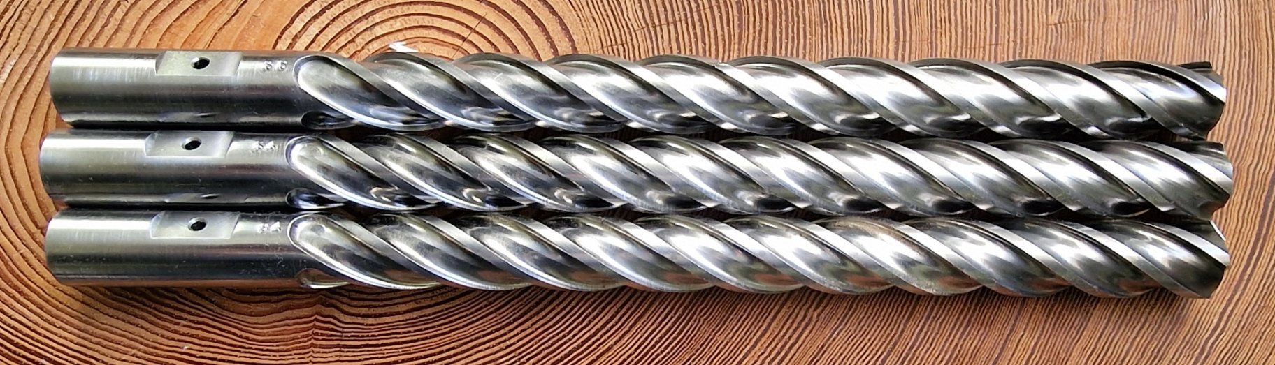 Three Dendroboor dry-wood corers