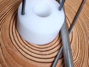 Dendroboor toolset: starter, stainless steel bar and cutter-hook