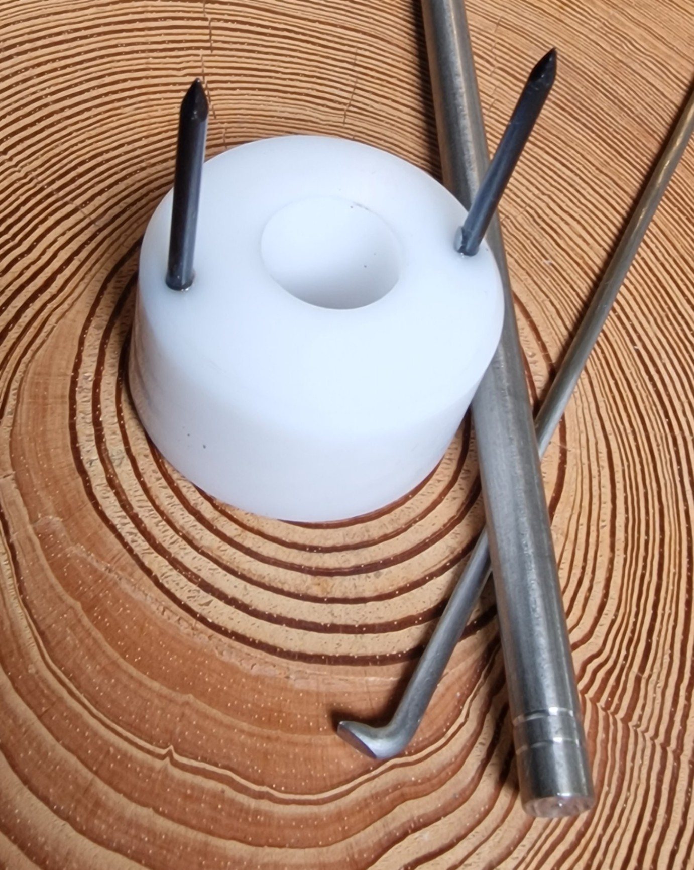 Dendroboor toolset: starter, stainless steel bar and cutter-hook